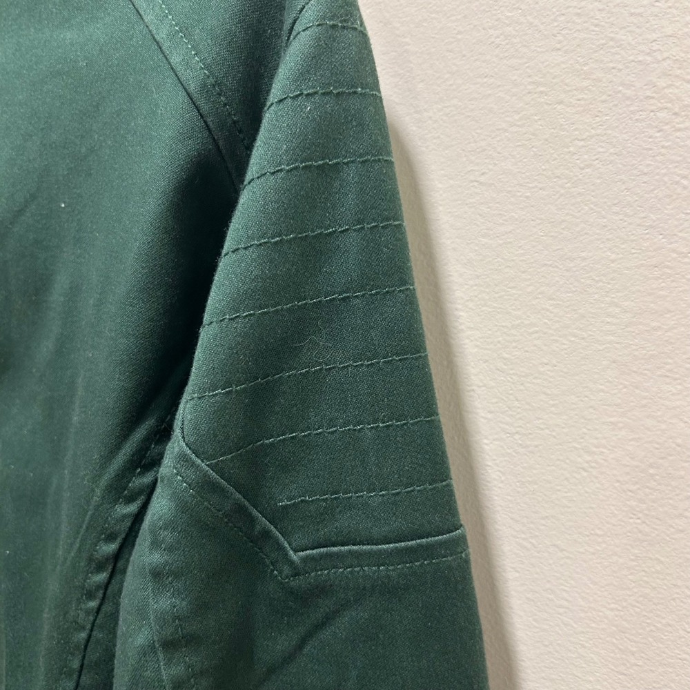 Westport 1962 Green Moto Jacket Full Zip Pockets Casual 2xl - Picture 6 of 6